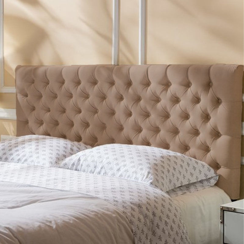 Cabecera Tapizada Delux 2 Plazas - Moca