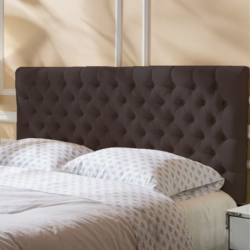 Cabecera Tapizada Delux 2 Plazas - Plata