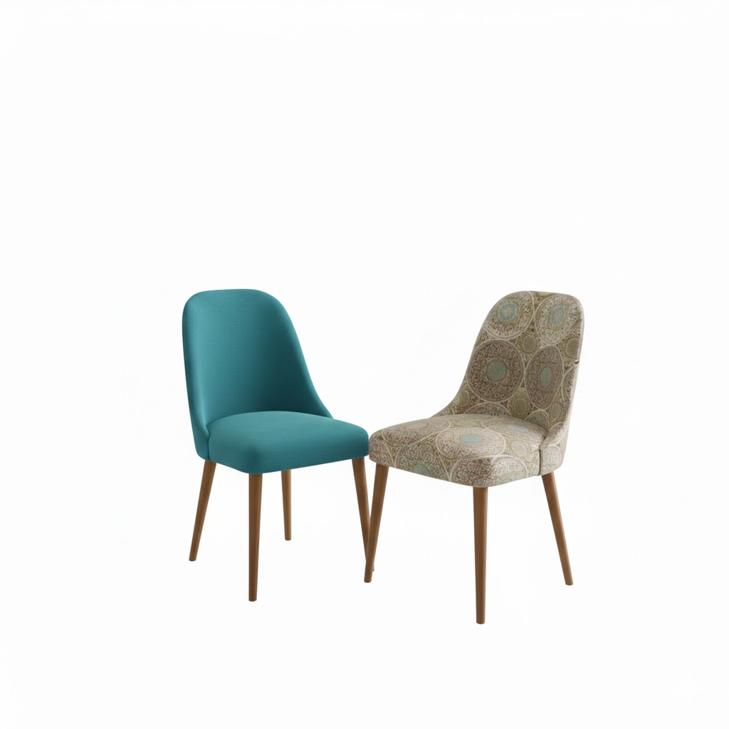 Juego de comedor Brissa 6 Sillas – Turquesa