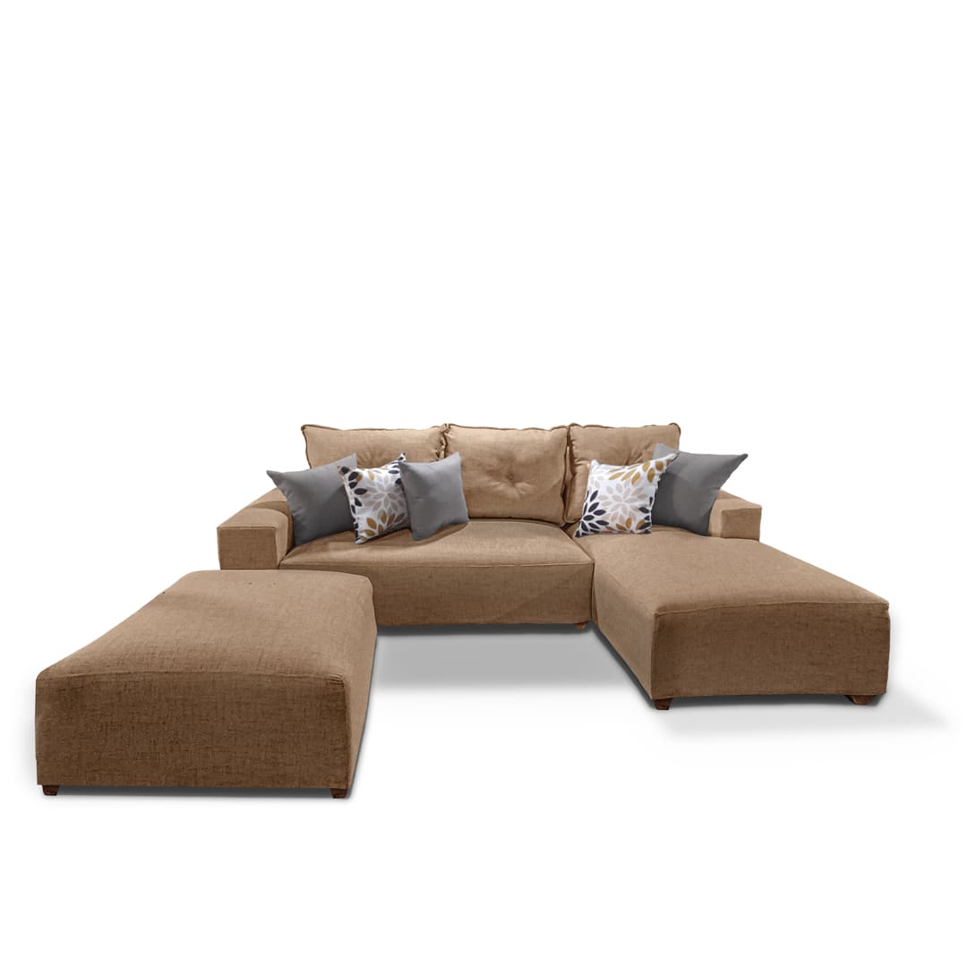 Seccional Dakota – Beige oscuro