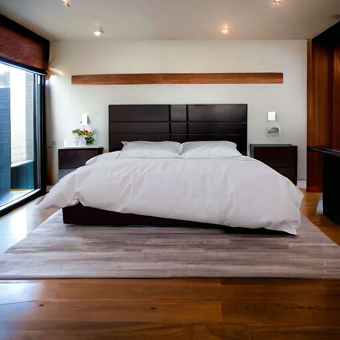 Juego de Dormitorio Savannah 2 Plazas - Nogal