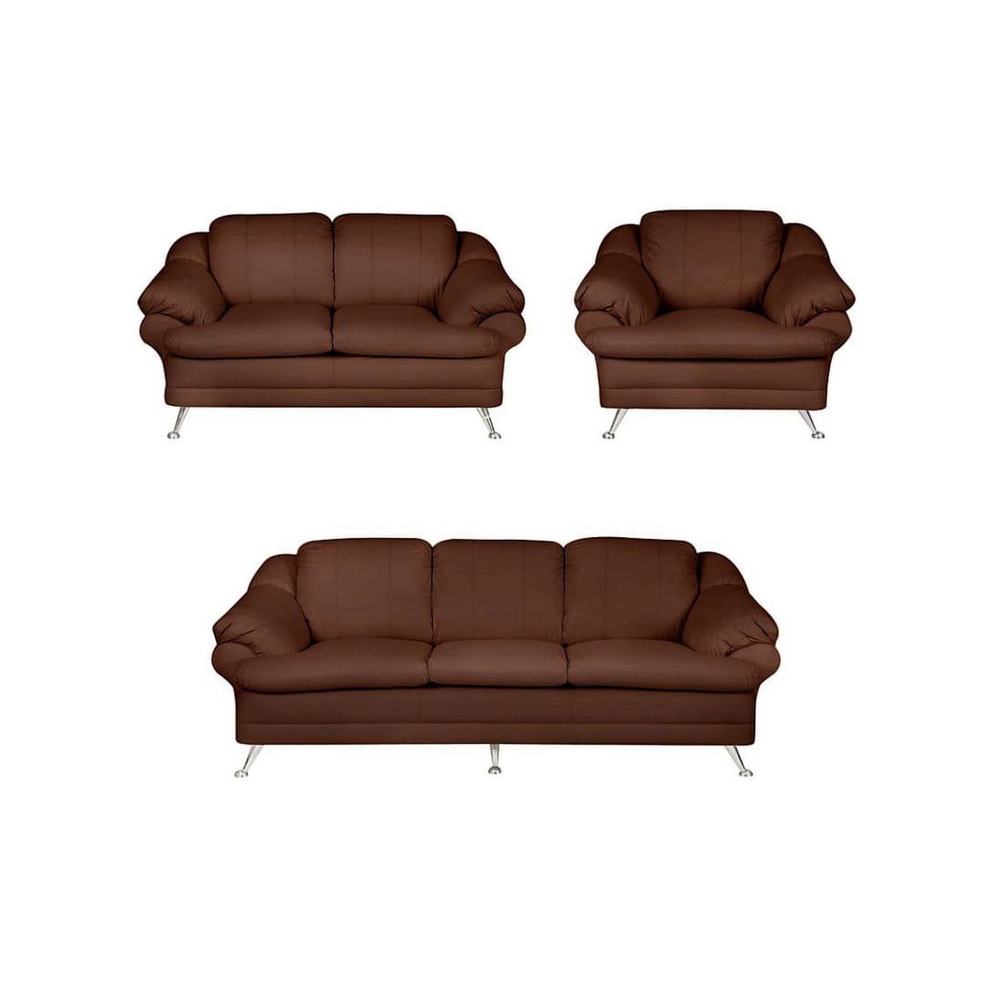 Juego de Sala Aurora 3-2-1 – Marrón