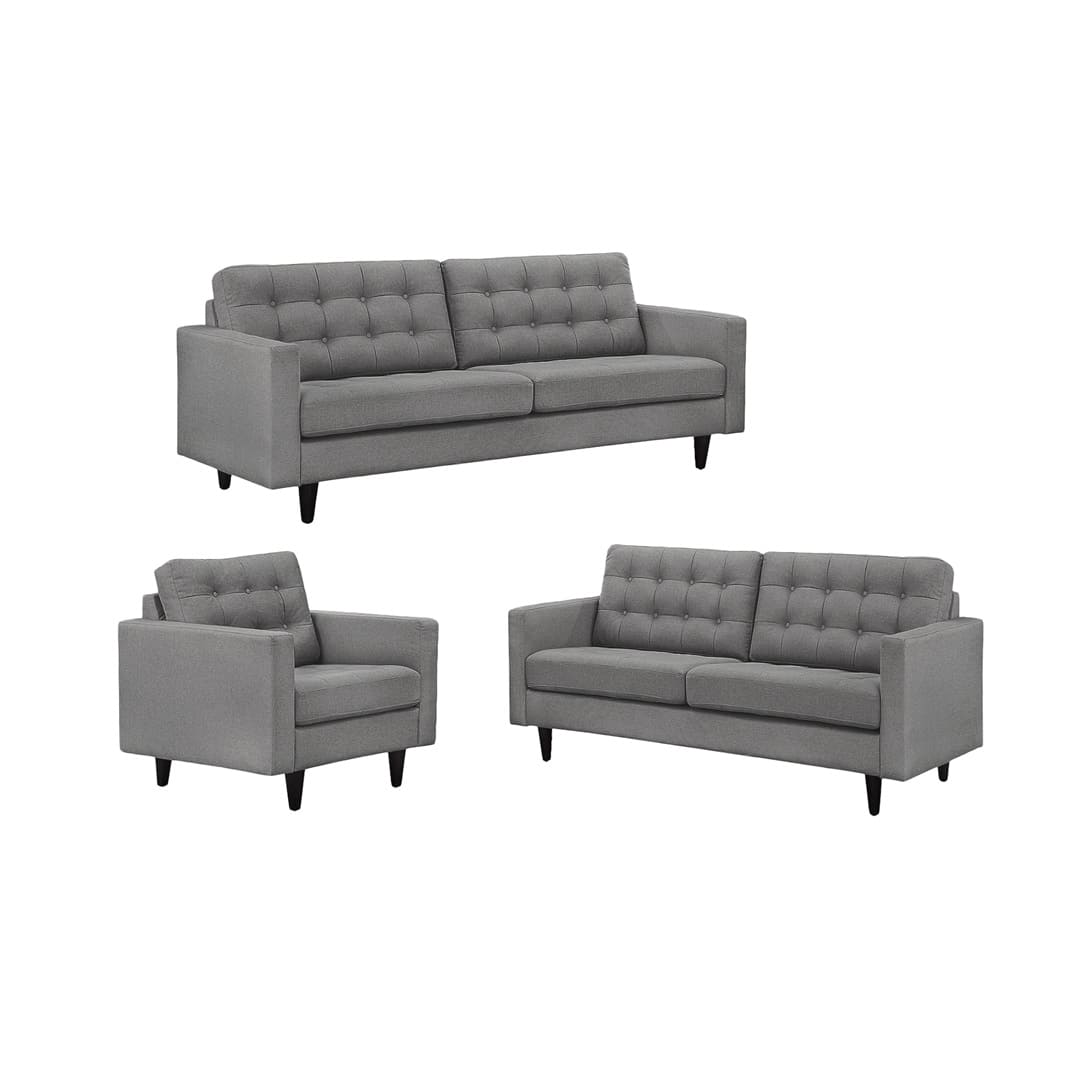 Juego de Sala Índigo 3-2-1 – Plata