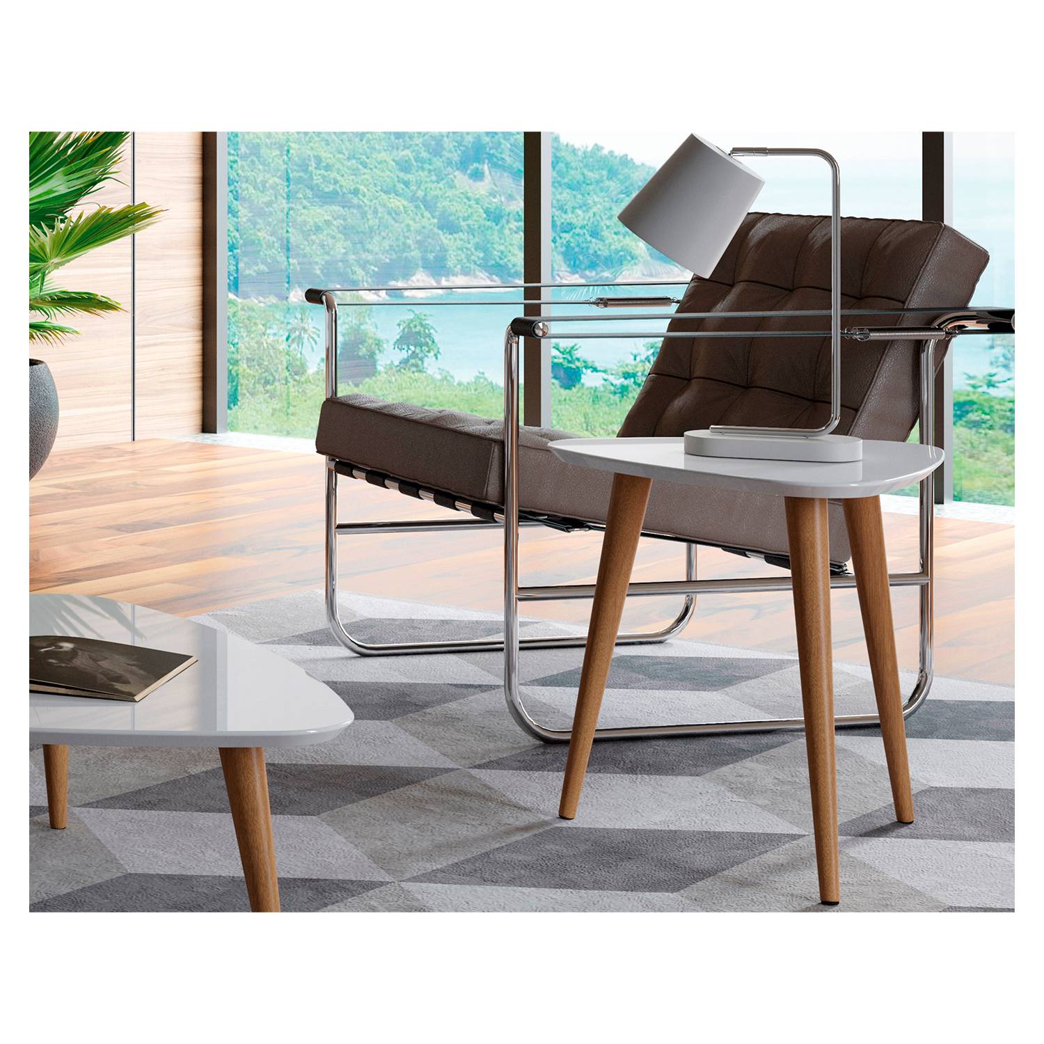 Mesa de Centro Luana – Blanco