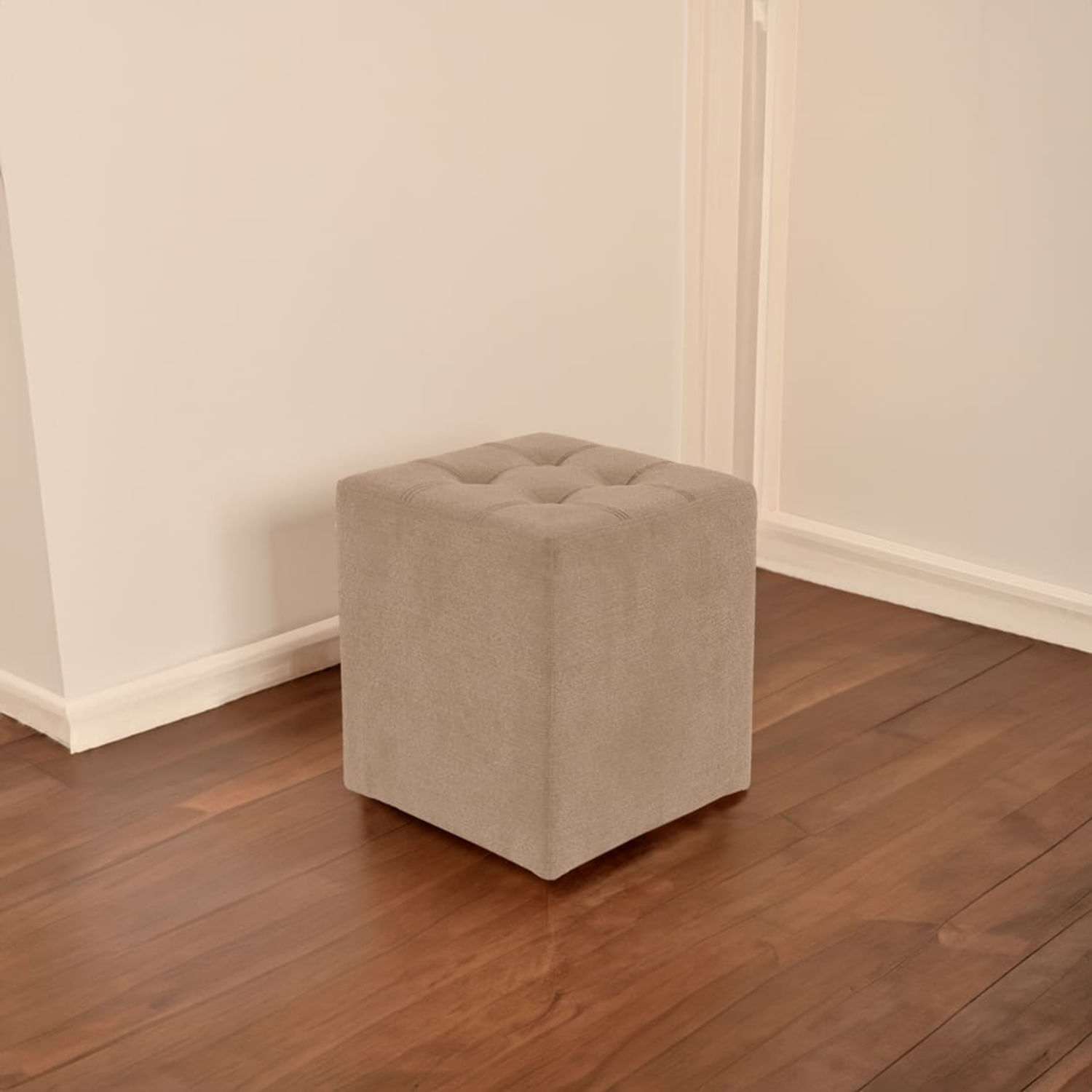 Puff Marruecos - Beige Oscuro