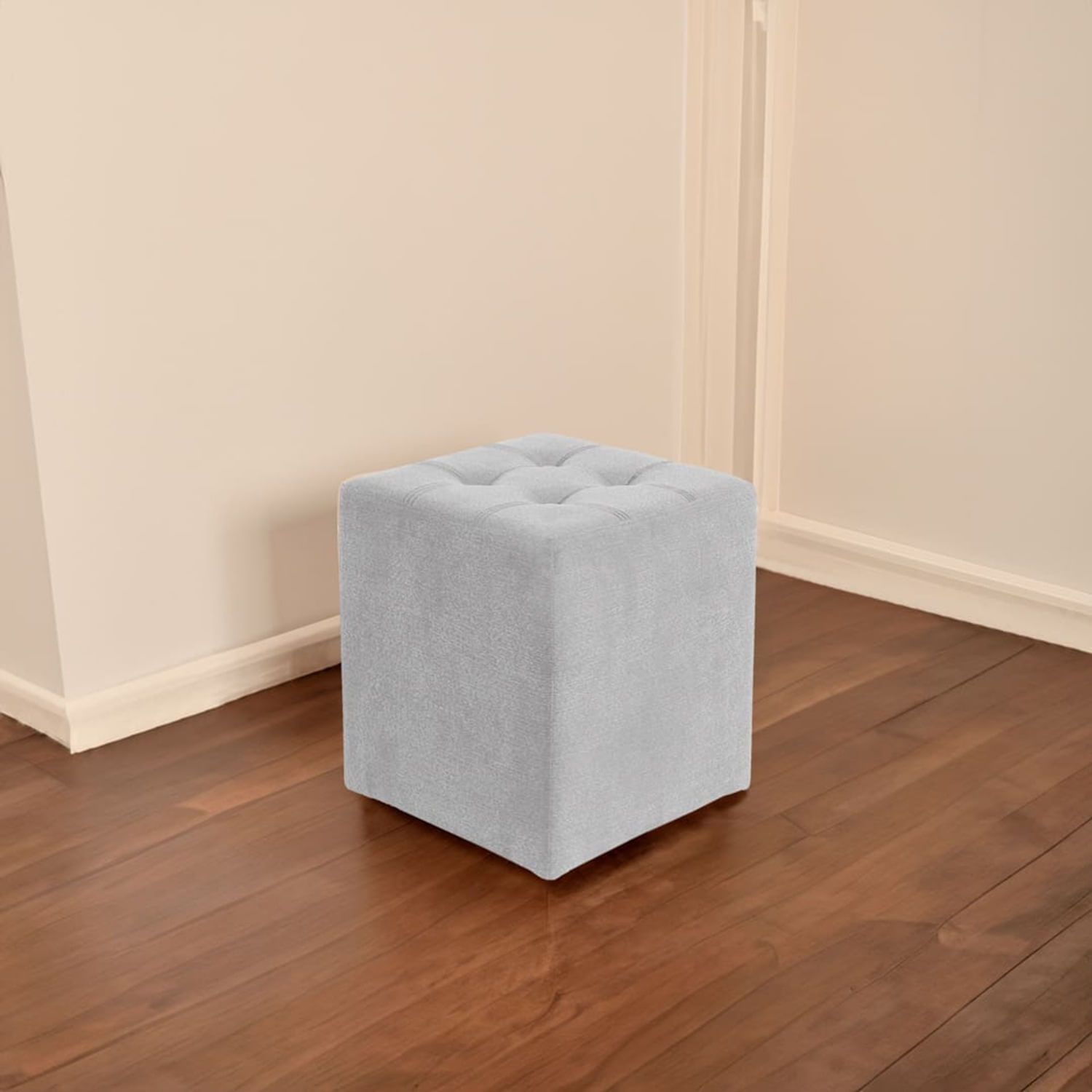 Puff Marruecos - Gris Plata