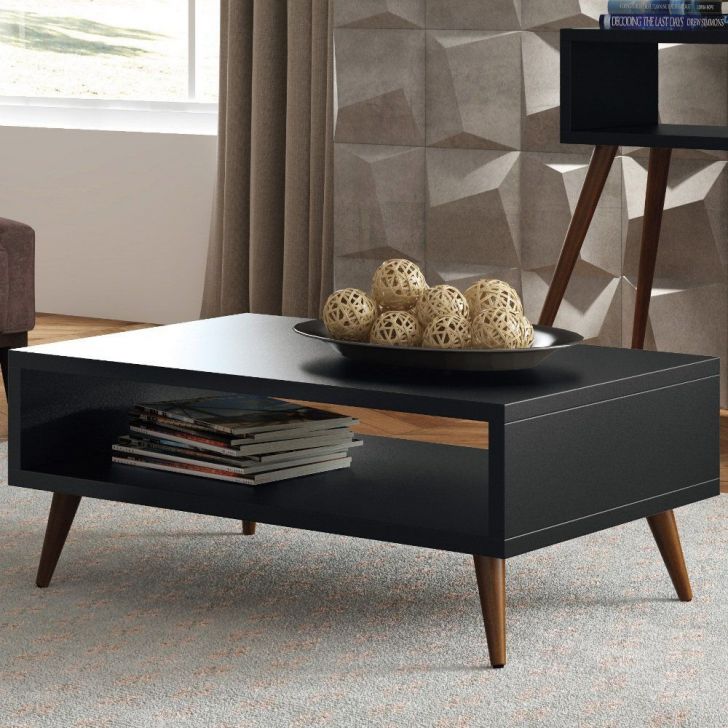 Mesa de Centro Alemán - Negro