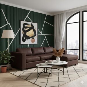 Seccional Atenea - Color Brown