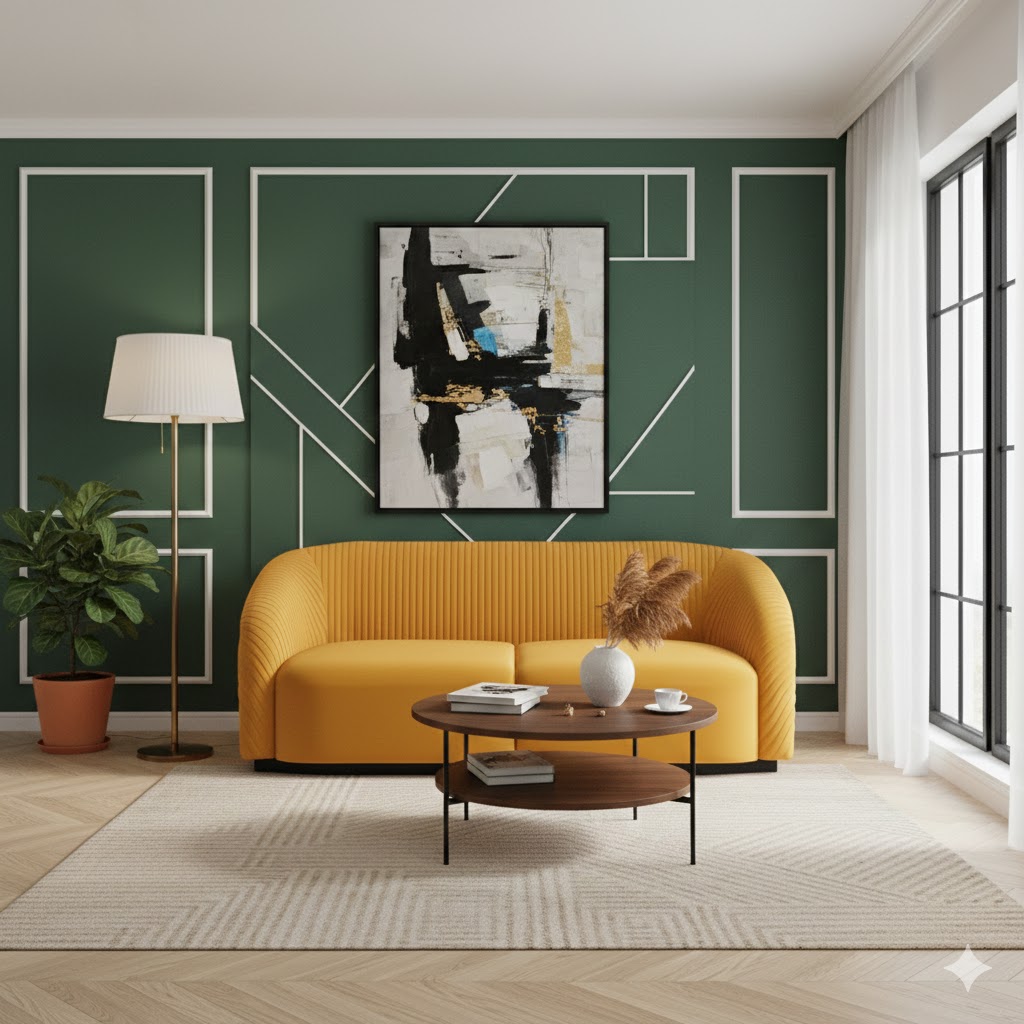 Sofá Barcelona – Color Amarillo