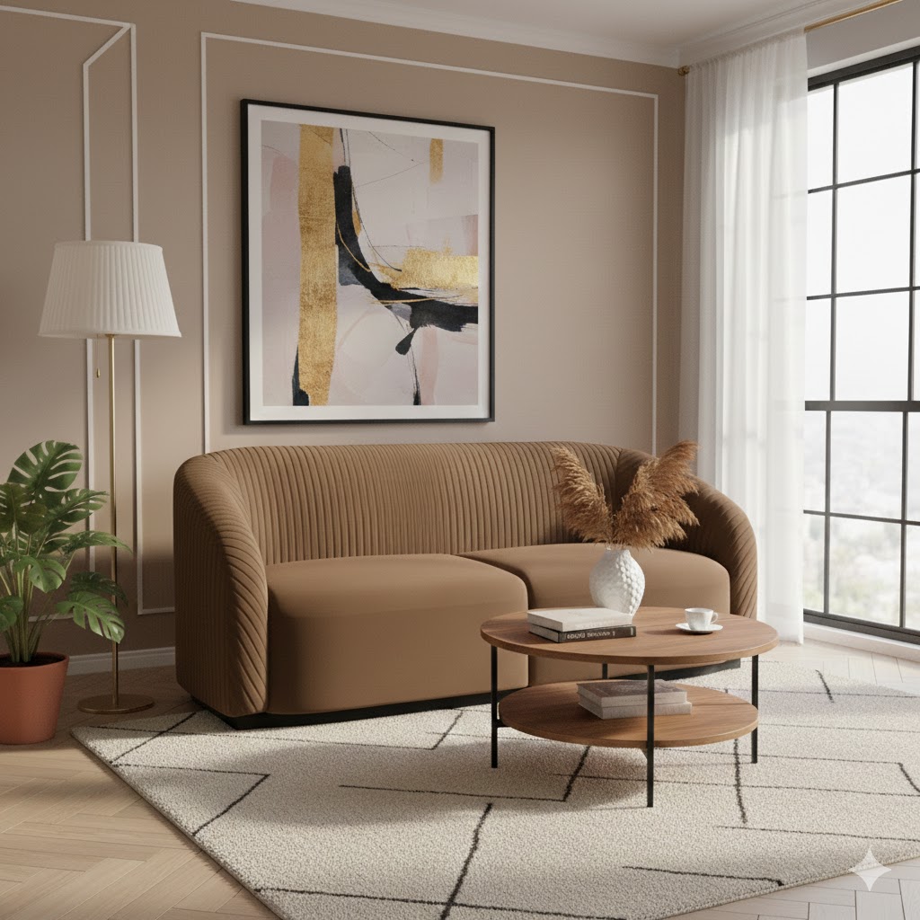 Sofá Barcelona – Color Moca