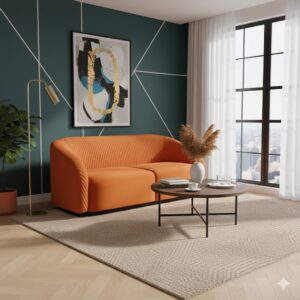 Sofá Barcelona - Color Naranja