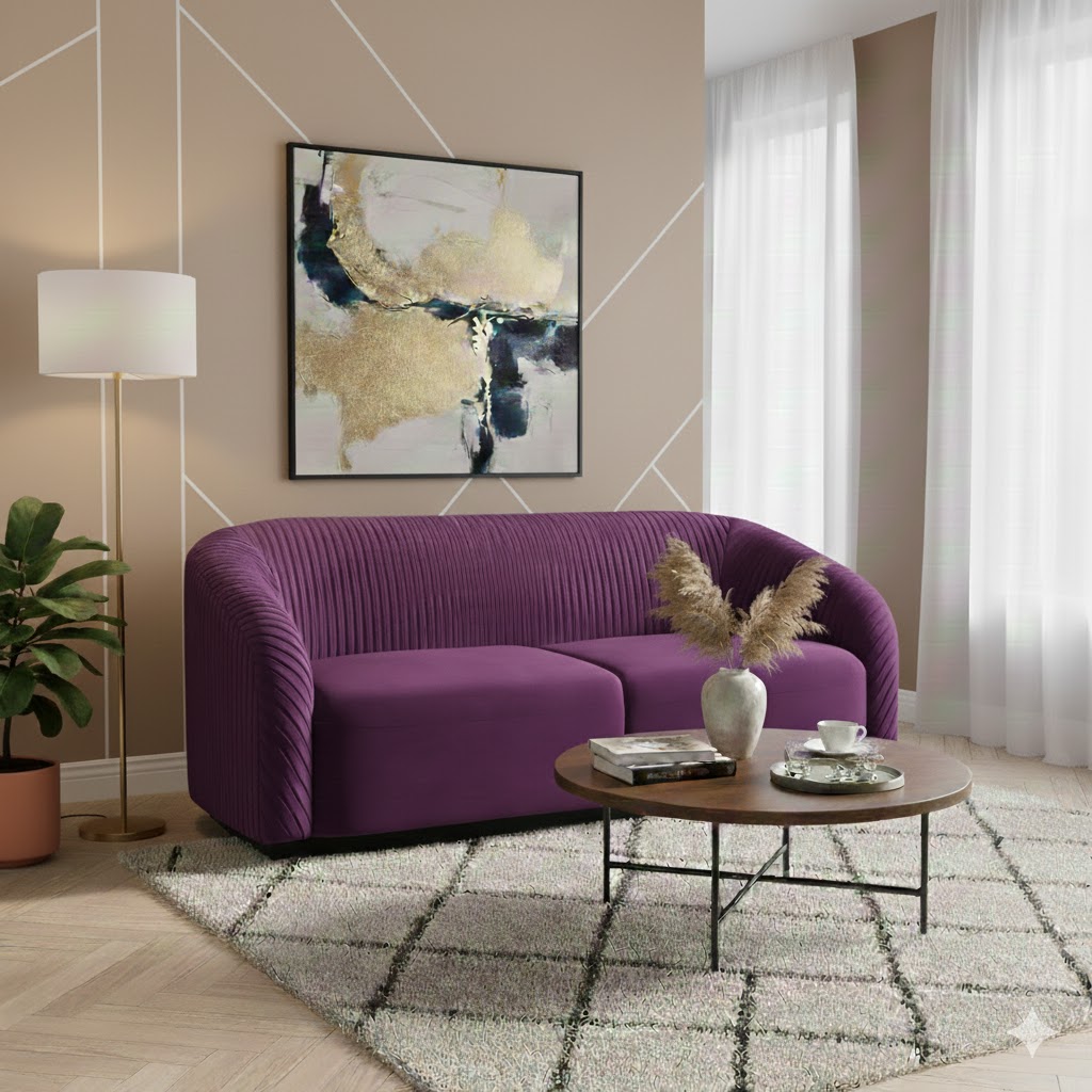 Sofá Barcelona – Color Uva