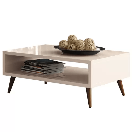 Mesa de Centro Alemán - Blanco