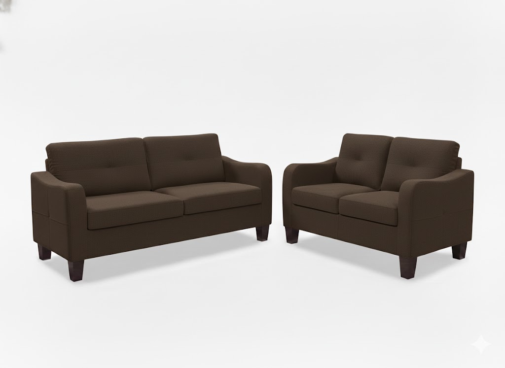 Juego de Sala Brownie 3-2 – Chocolate