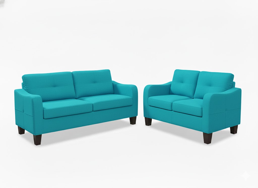 Juego de Sala Brownie 3-2 – Turquesa