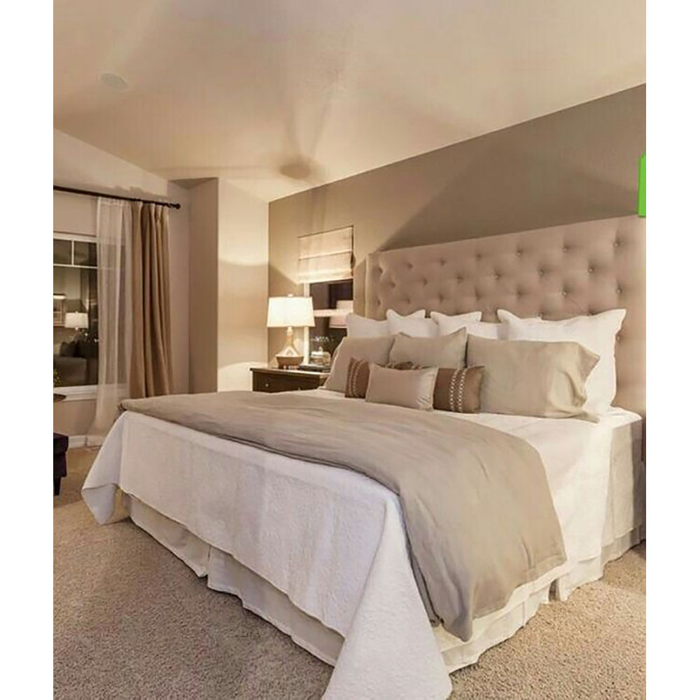 Cama Tapizada Dreams 2 Plazas - Beige