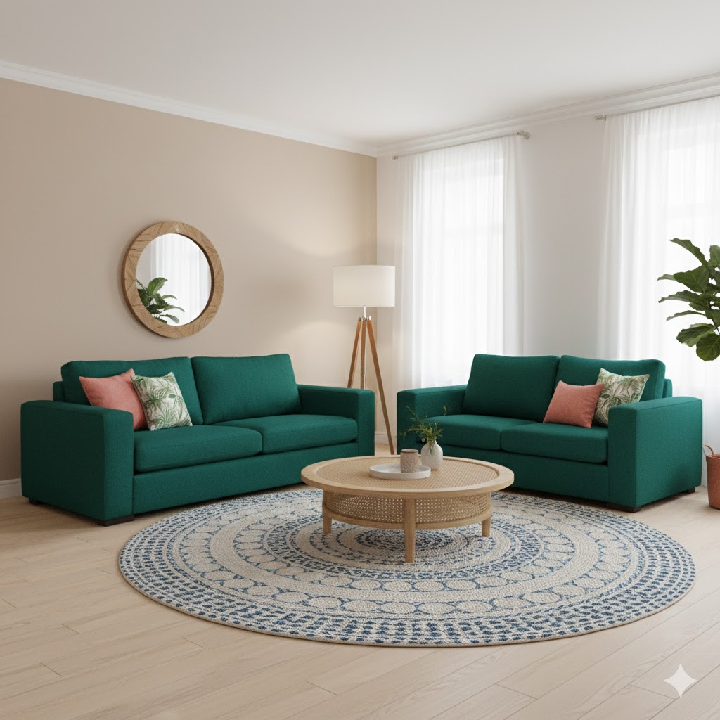 Juego de Sala Ifel 3-2 – Verde Militar