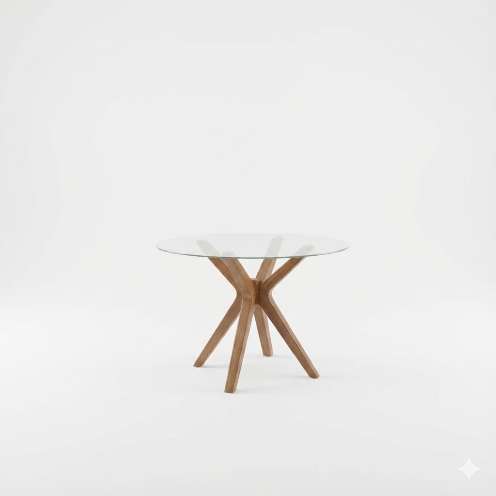 Juego de comedor Havana 4 Sillas – Chocolate