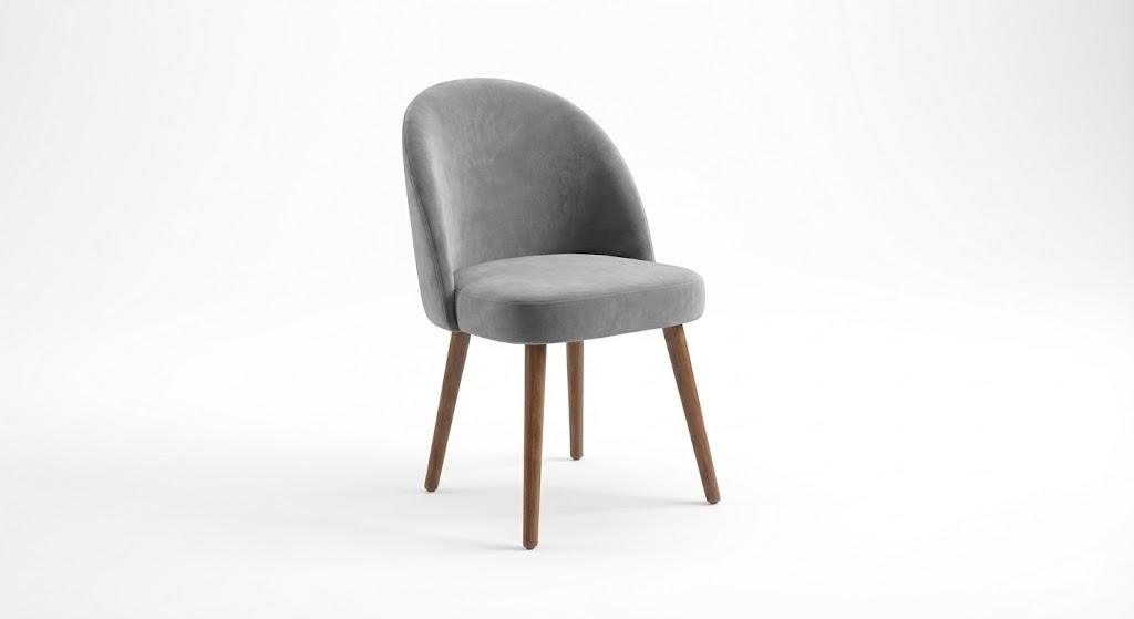 Juego de comedor Havana 4 Sillas- Gris Plata