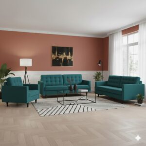 Juego de Sala índigo 3-2-1 - Esmeralda