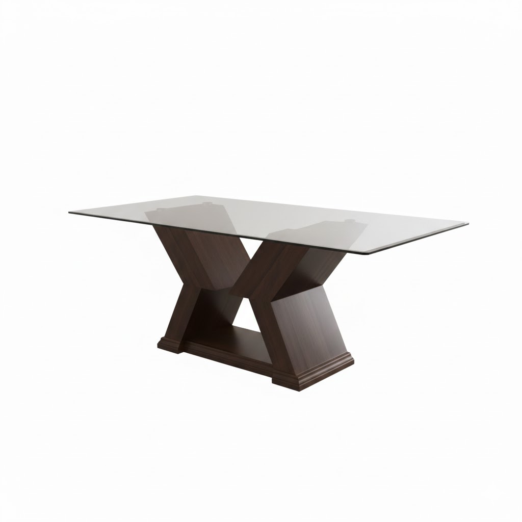 Juego de comedor Lidia 8 Sillas Beige oscuro