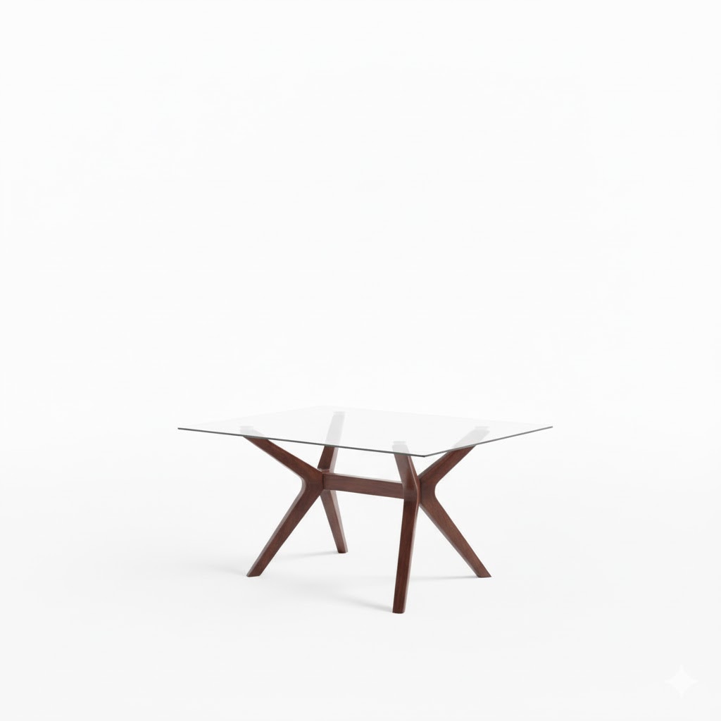 Juego de comedor London 4 Sillas – Beige oscuro
