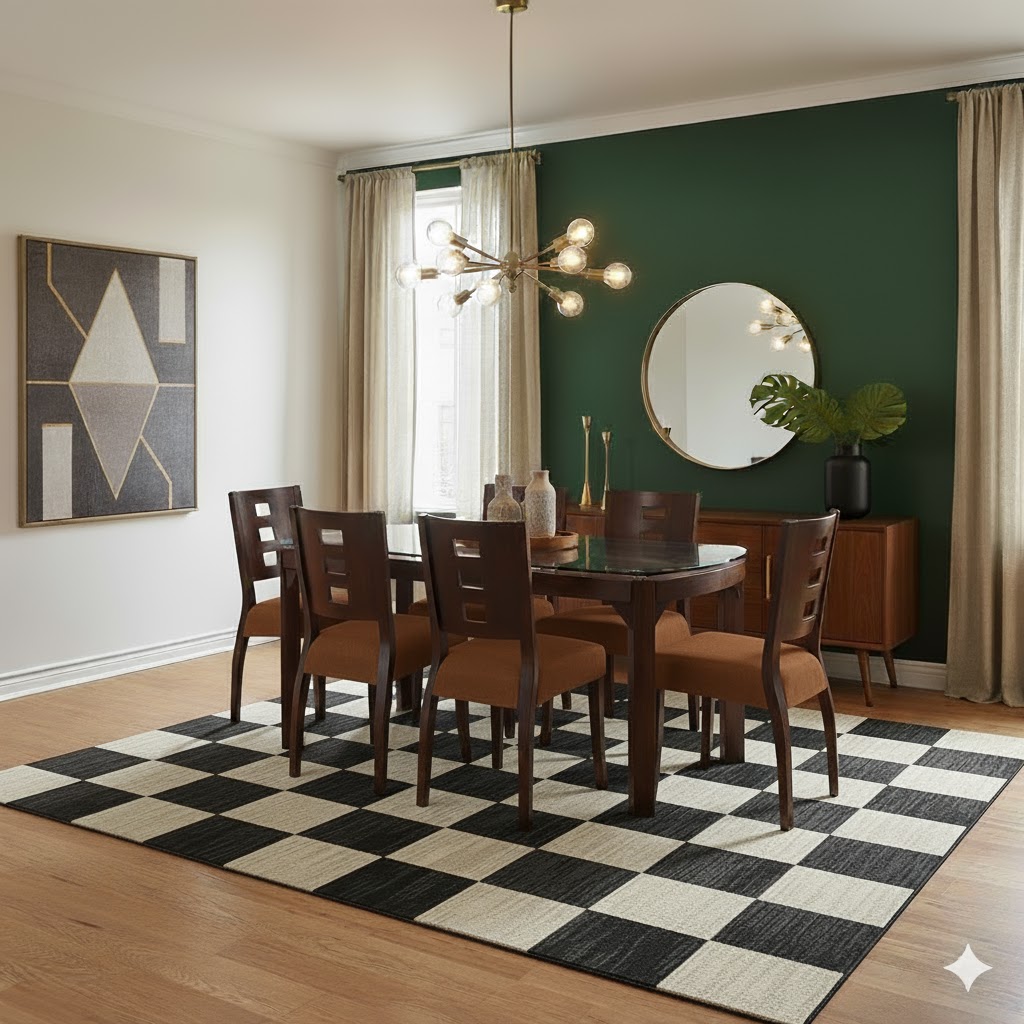 Juego de comedor Maya 6 Sillas – Brown