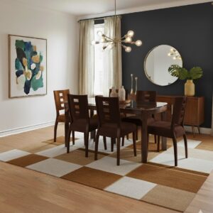 Juego de comedor Maya 6 Sillas - Chocolate