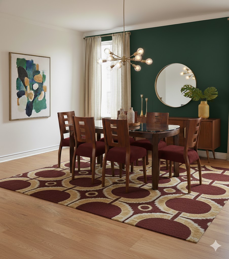 Juego de comedor Maya 6 Sillas – Lacre