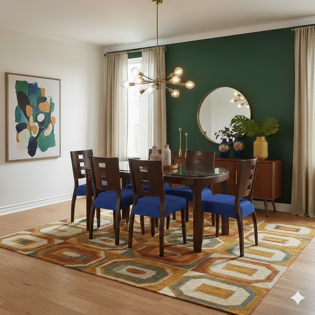 Juego de comedor Maya 6 Sillas – Zafiro