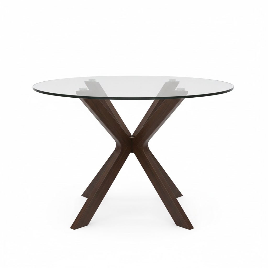 Juego de comedor Redondo Media Luna – Gris