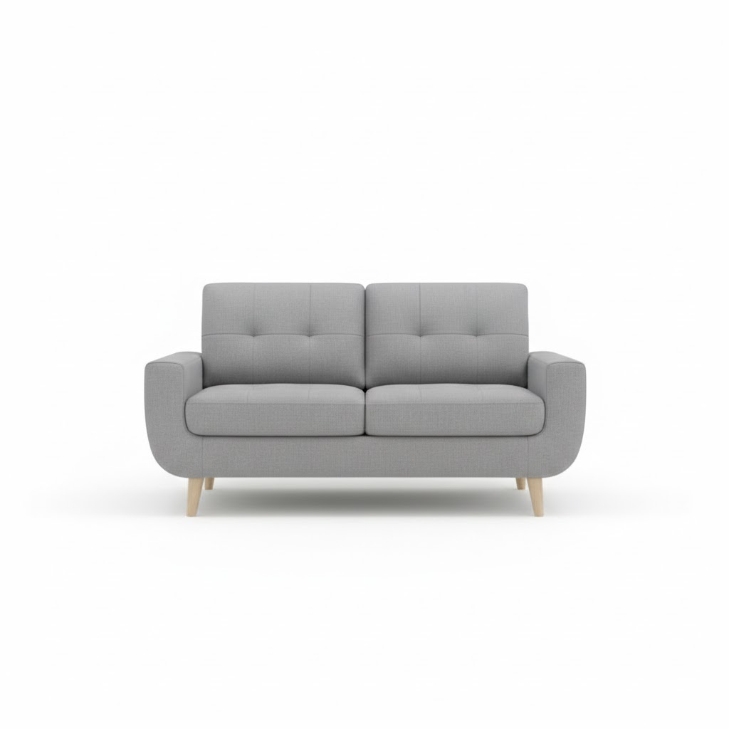 Juego de Sala Micaela 2-2-1 – Gris Plata