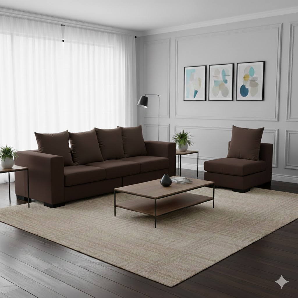 Juego de Sala New York 3-1 – Chocolate