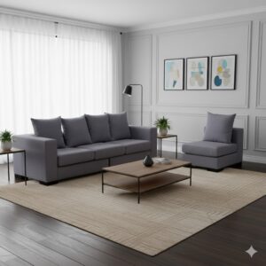 Juego de Sala New York 3-1 - Gris oscuro