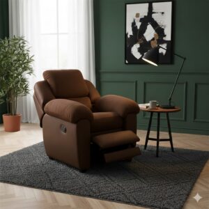 Sillón Reclinable Presidencial - Chocolate