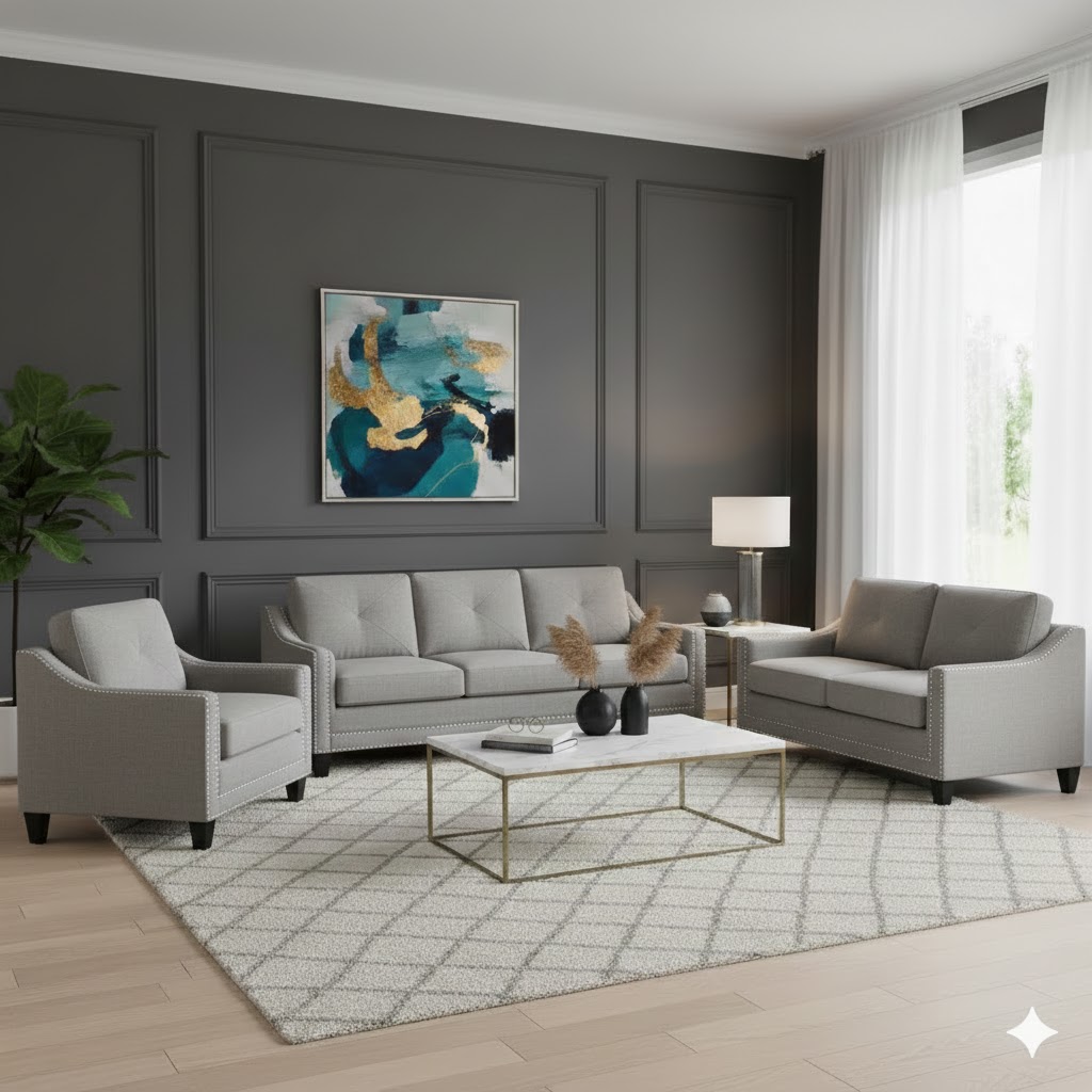 Juego de Sala Sam 3-2-1 – Plata