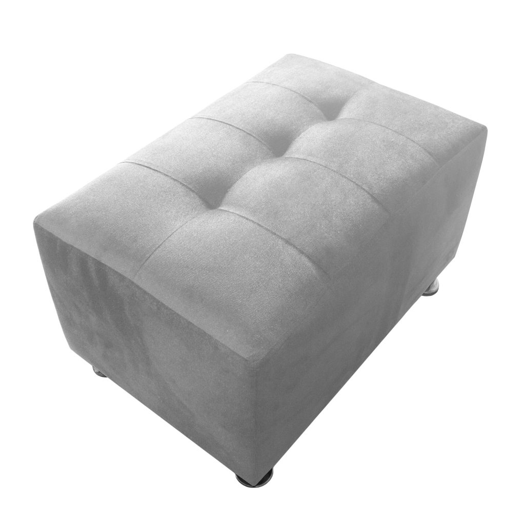 Seccional Londres Derecho + Banqueta – Gris