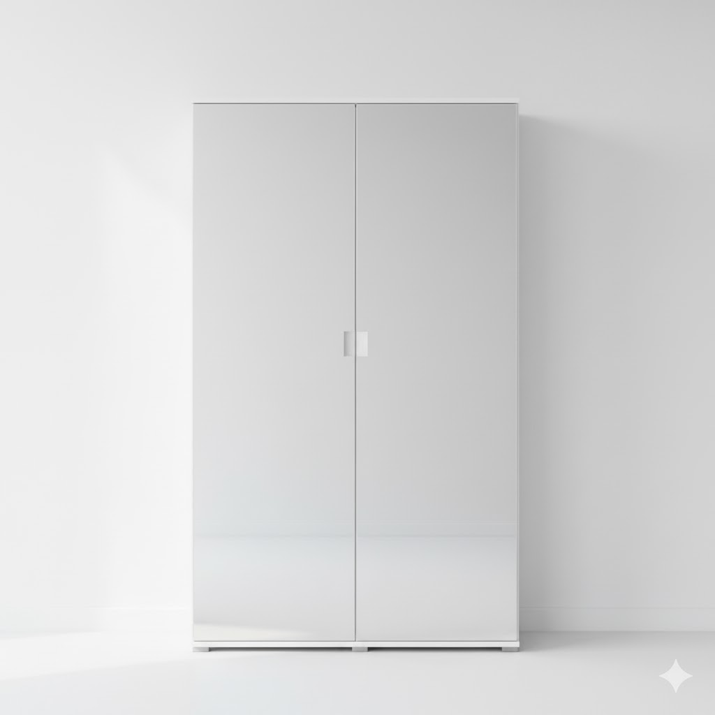 Zapatera Cronos con Espejo 30 Pares – Blanco