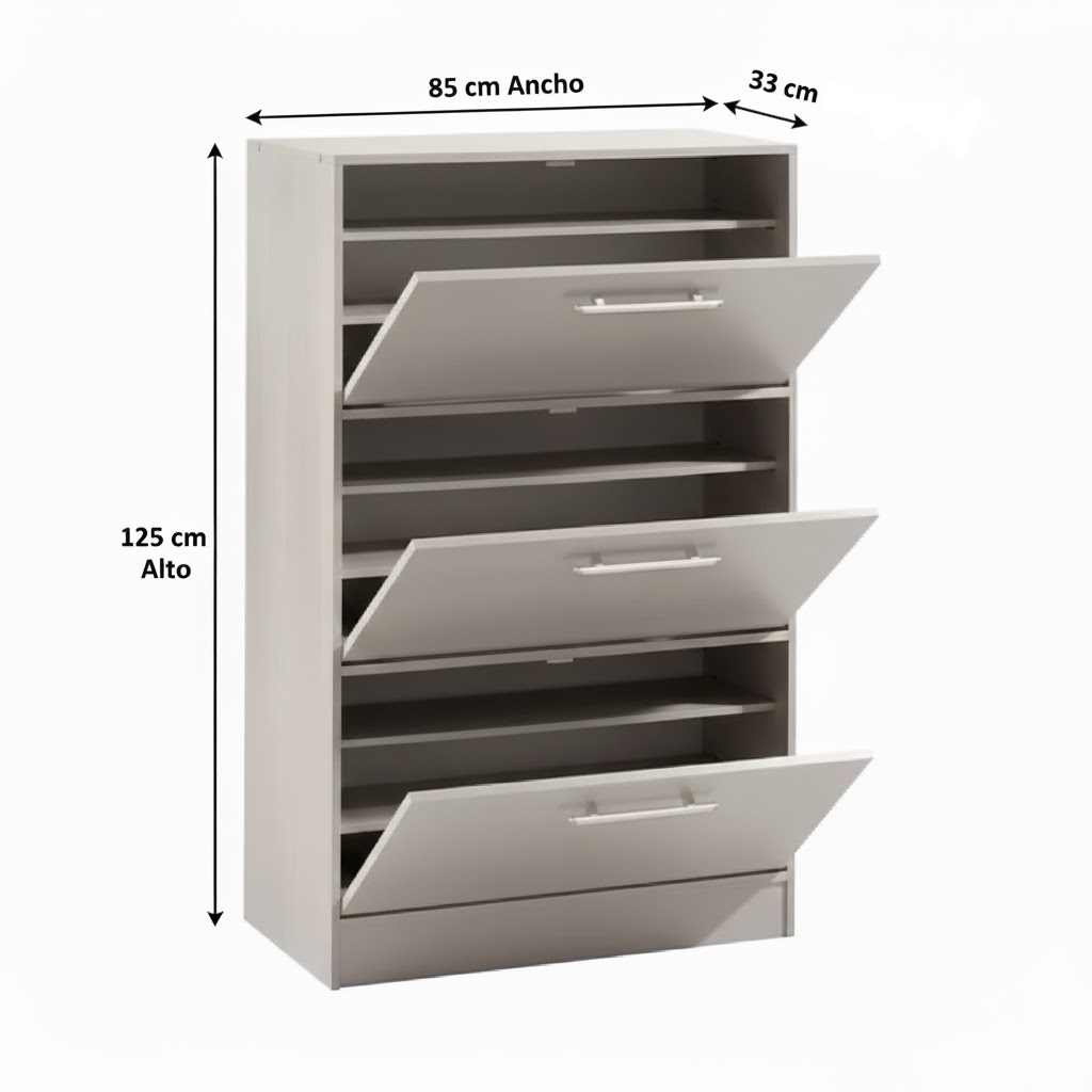 Zapatera Lacio 36 Pares – Blanco