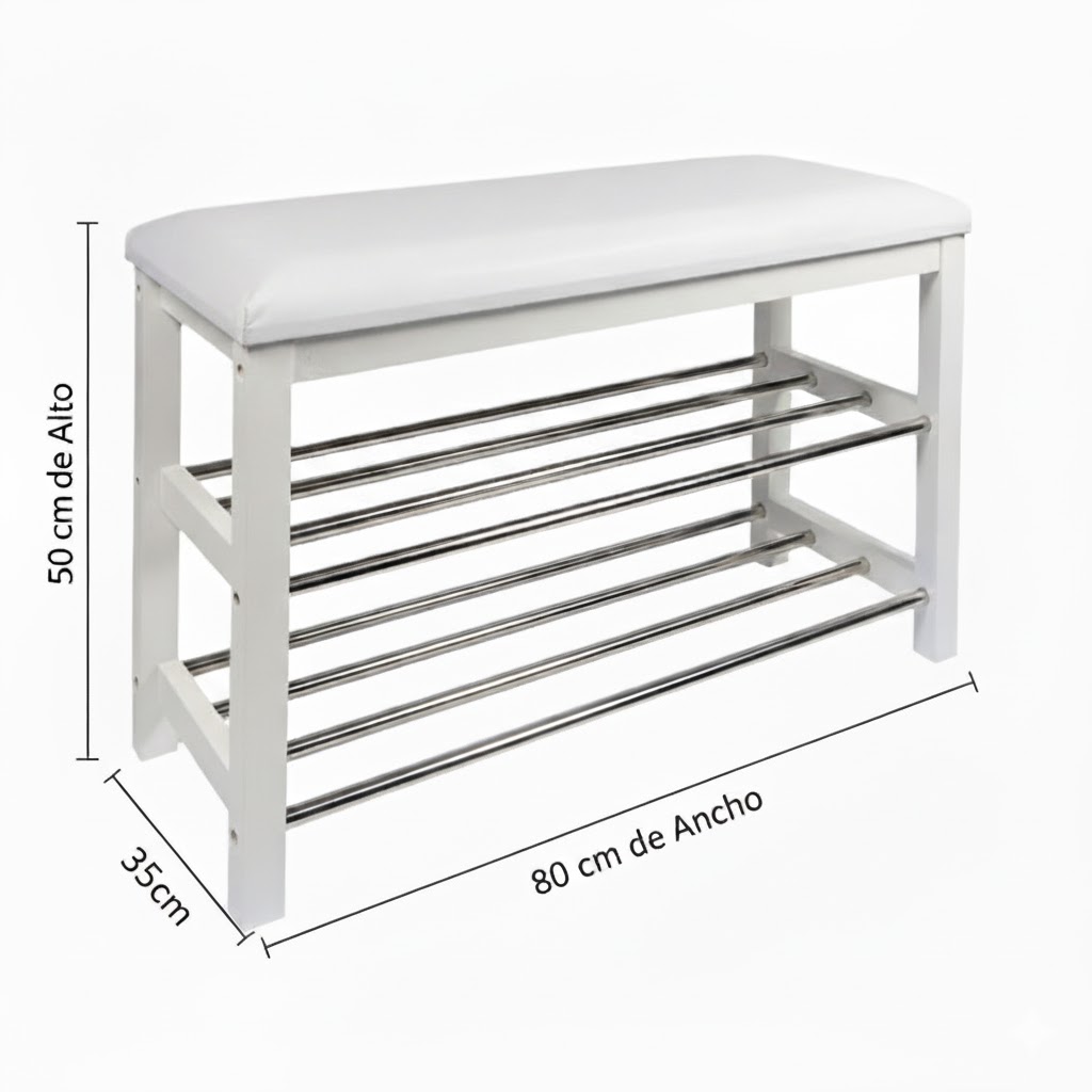 Zapatera Paradiso 8 Pares – Blanco