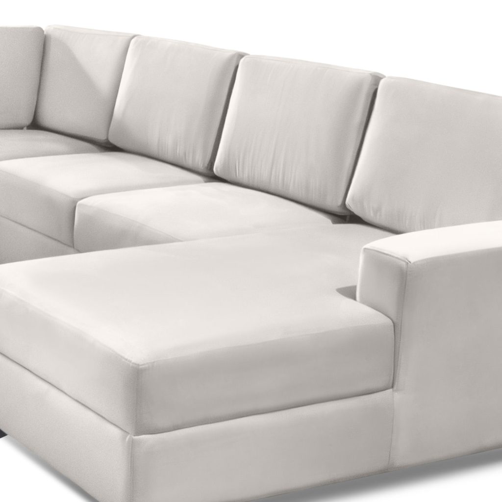 Seccional Pacífico Derecho + Banqueta Ivory