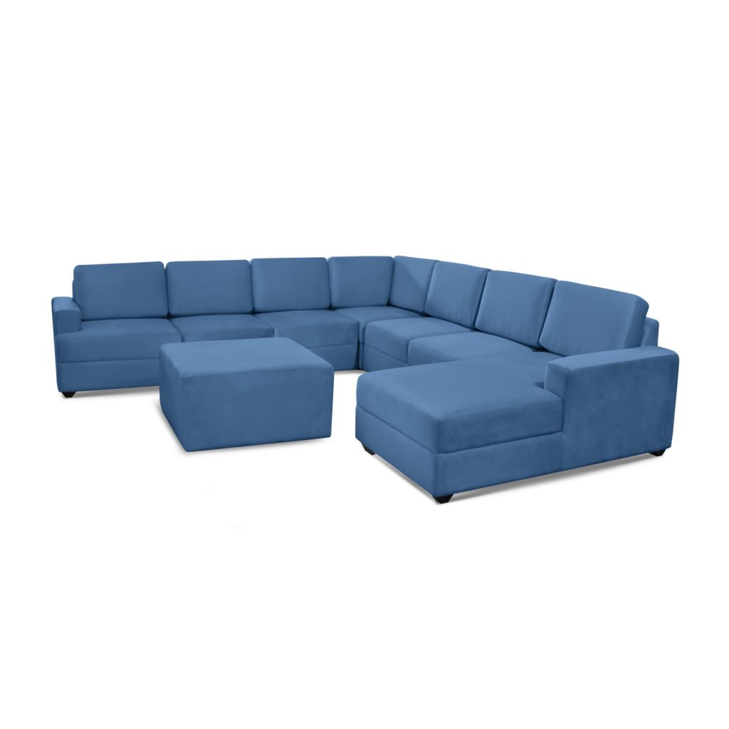 Seccional Pacífico Derecho + Banqueta – Azul