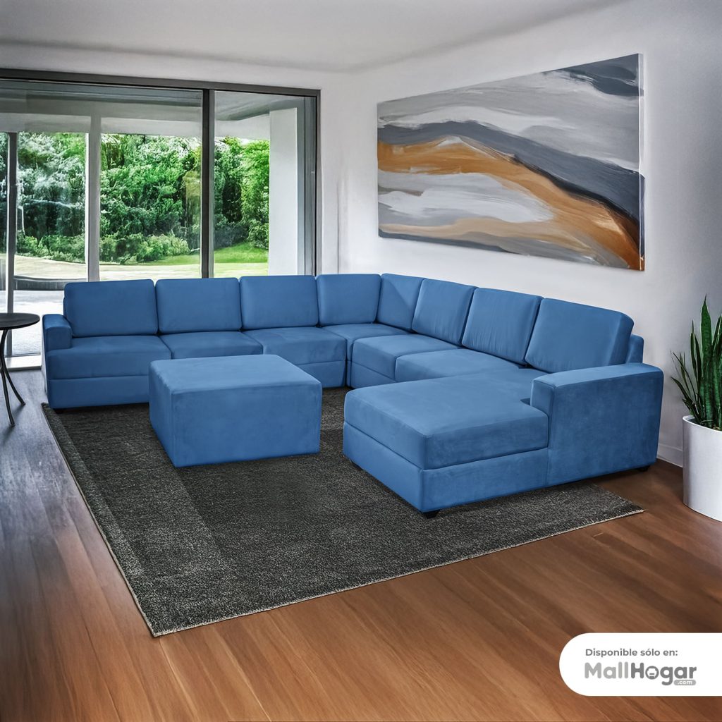 Seccional Pacífico Derecho + Banqueta – Azul