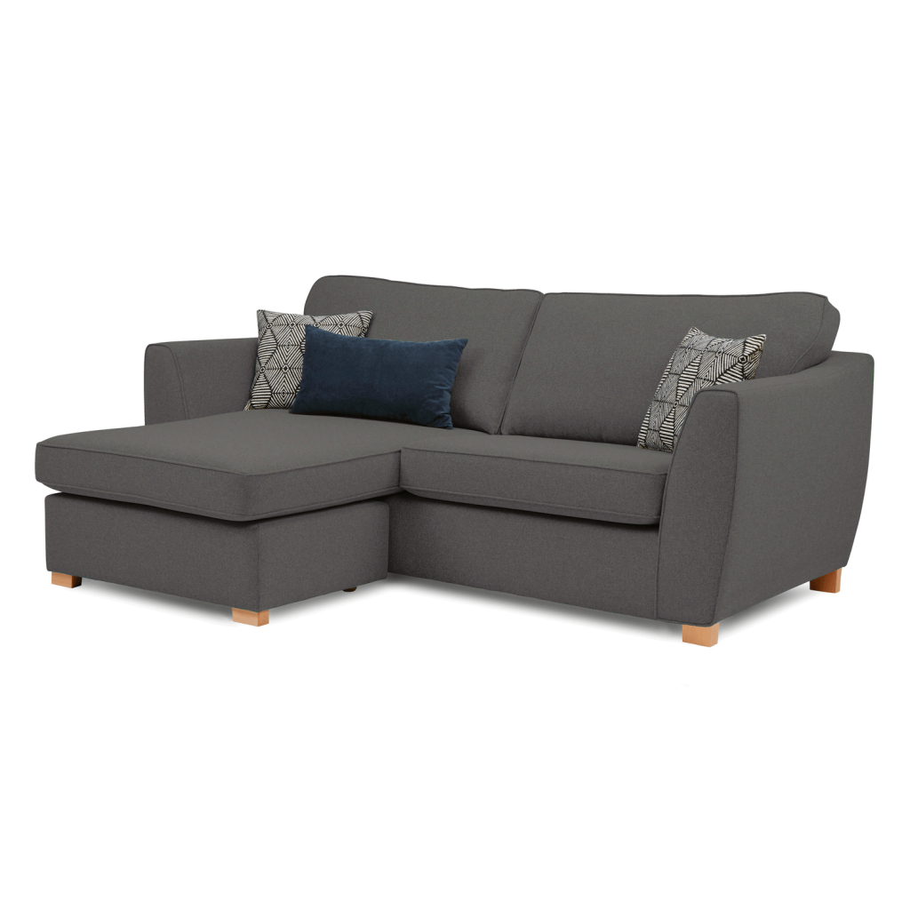 Seccional Smart Zen Reversible – Gris Oscuro