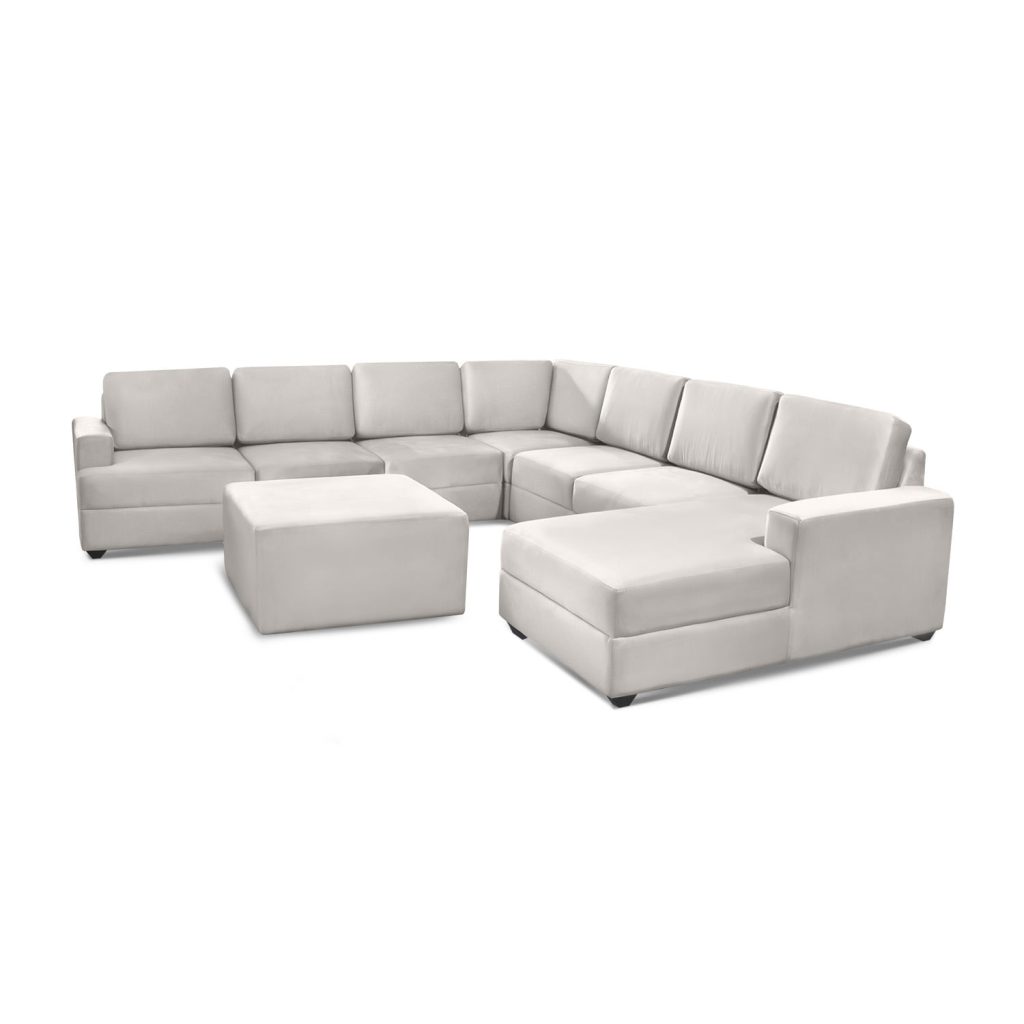 Seccional Pacífico Derecho + Banqueta Ivory