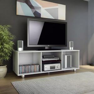 Centro de Entretenimiento Granada TV 50 pulgadas - Blanco