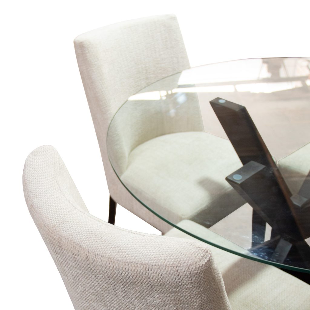 Juego de comedor Sofia 4 Sillas – Ivory