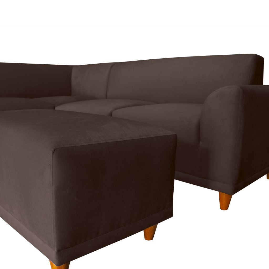 Seccional Palms Izquierdo + Banqueta – Choco