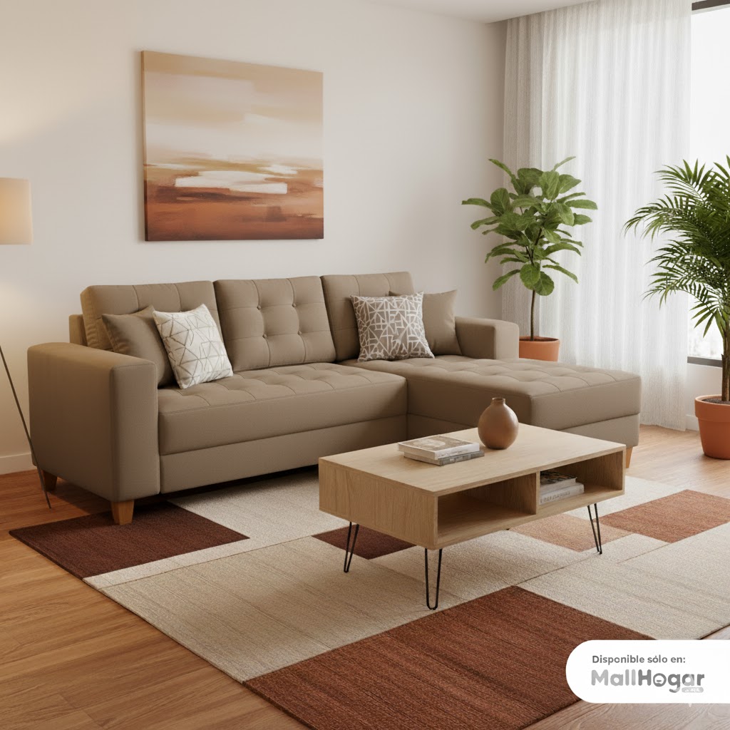 Seccional Siena Derecho – Beige oscuro