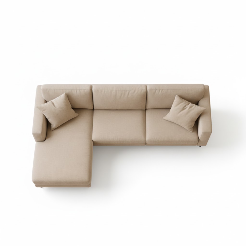 Seccional Alessia Izquierdo – Beige Claro